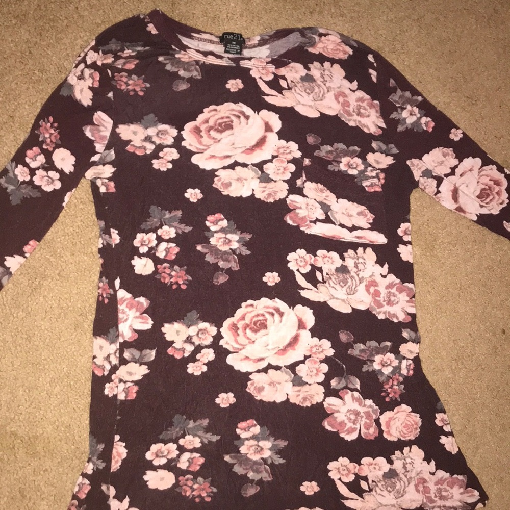 Floral 1/2 sleeve!